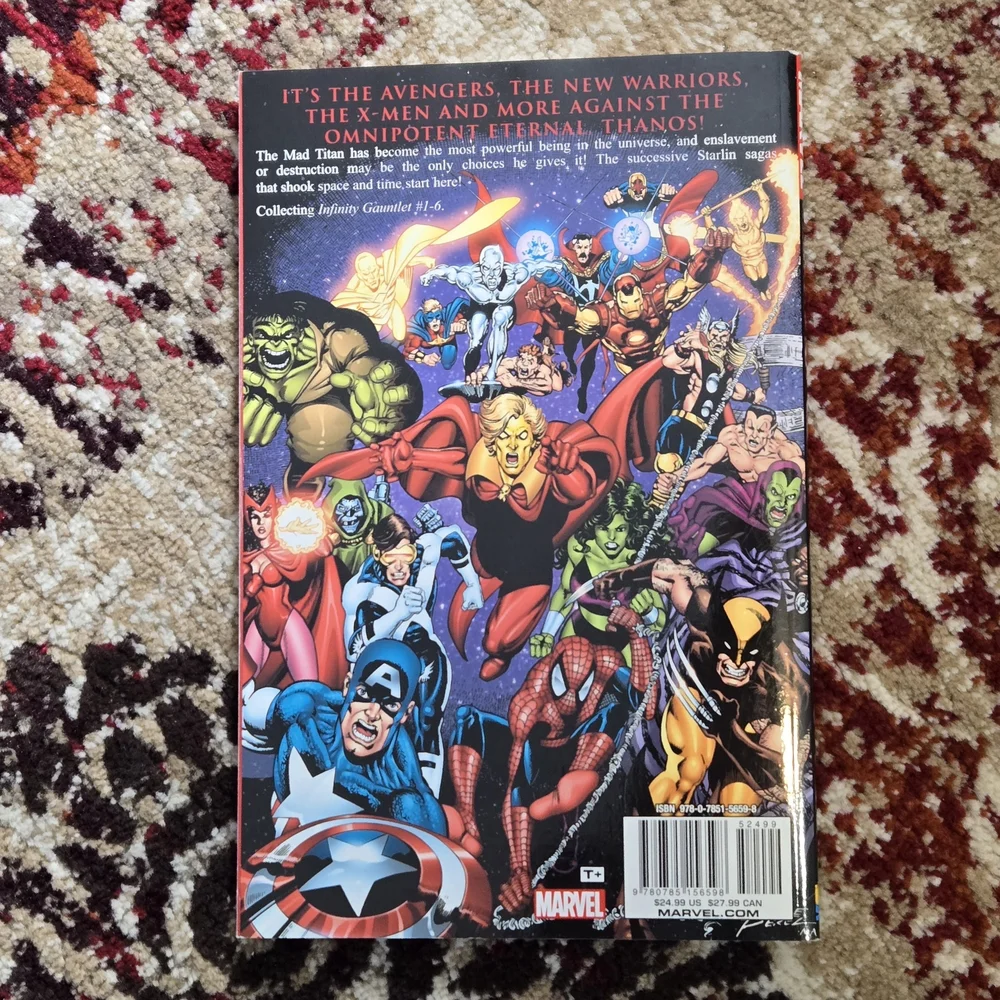 Marvel note creasing